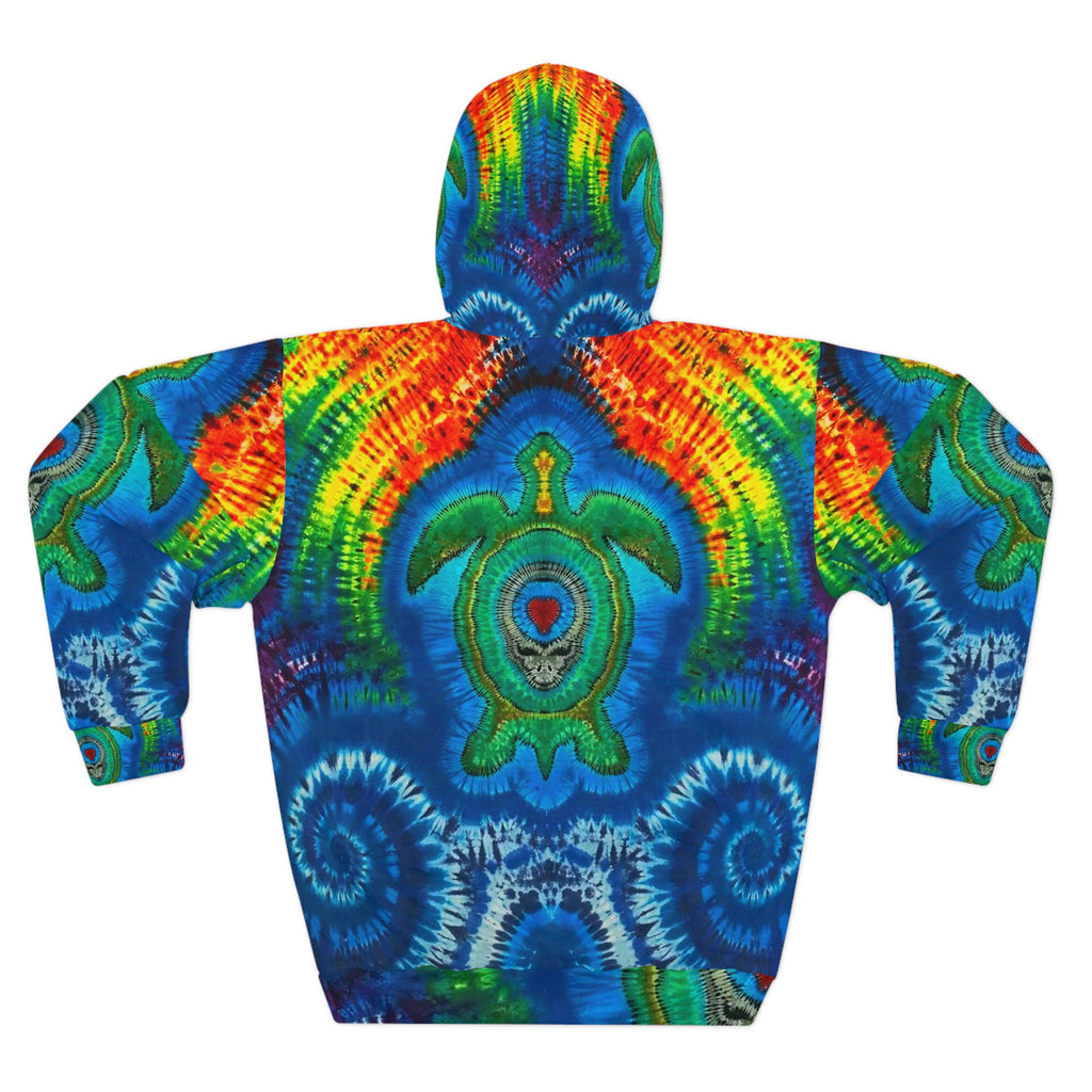 Aloha Honu Sea Turtle Tie-Dye AOP Hoodie | JamminOn