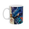 Cosmic Bear Mandala Psychedelic Tie-Dye Coffee Mug | JamminOn