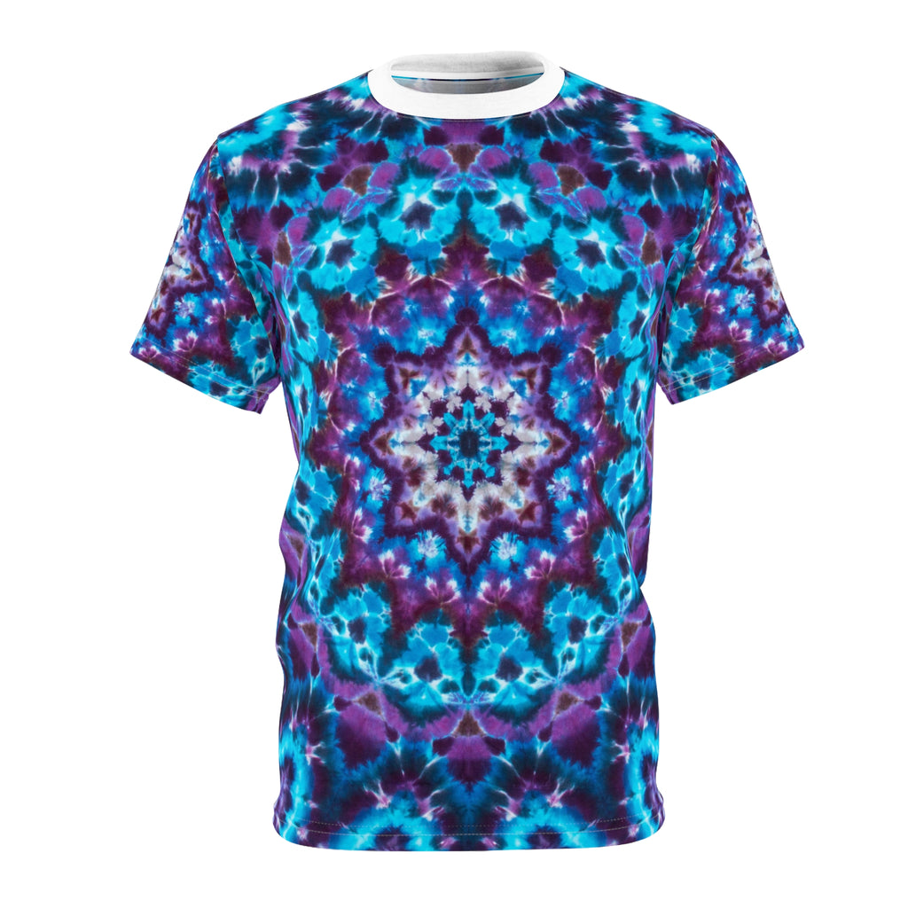 Ice Mandala Tie-Dye Psychedelic AOP Shirt | JamminOn