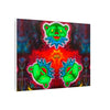 Triple Dancing Bears Tie-Dye Canvas Print | JamminOn
