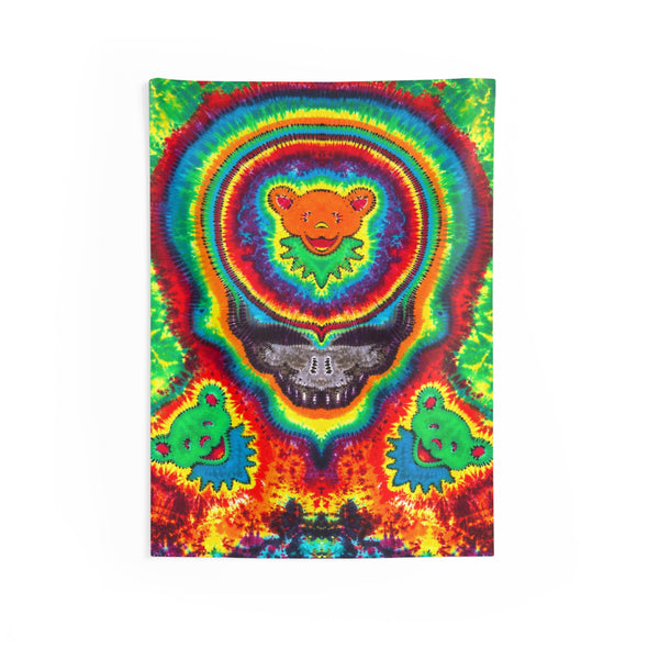 Steal Your Bears Tie-Dye Wall Tapestry | JamminOn