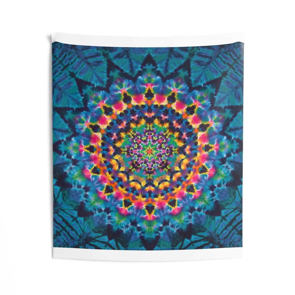Galaxy Kaleidoscope Mandala Tie-Dye Tapestry | JamminOn
