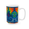 Honu the Hawaiian Sea Turtle Tie-Dye Ceramic Mug | JamminOn