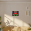 Triple Dancing Bears Tie-Dye Canvas Print | JamminOn
