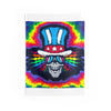 Electric Uncle Sam Psychedelic Tie-Dye Wall Tapestry | JamminOn