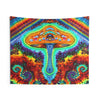 Psychedelic Mushroom Spiral Tie-Dye Tapestry | JamminOn