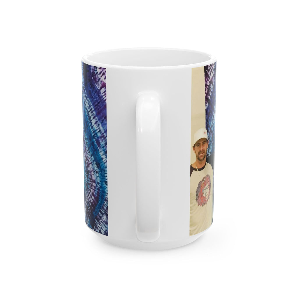 Cosmic Bear Mandala Psychedelic Tie-Dye Coffee Mug | JamminOn