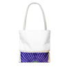 Alien Starburst Psychedelic Tie-Dye Tote Bag | JamminOn