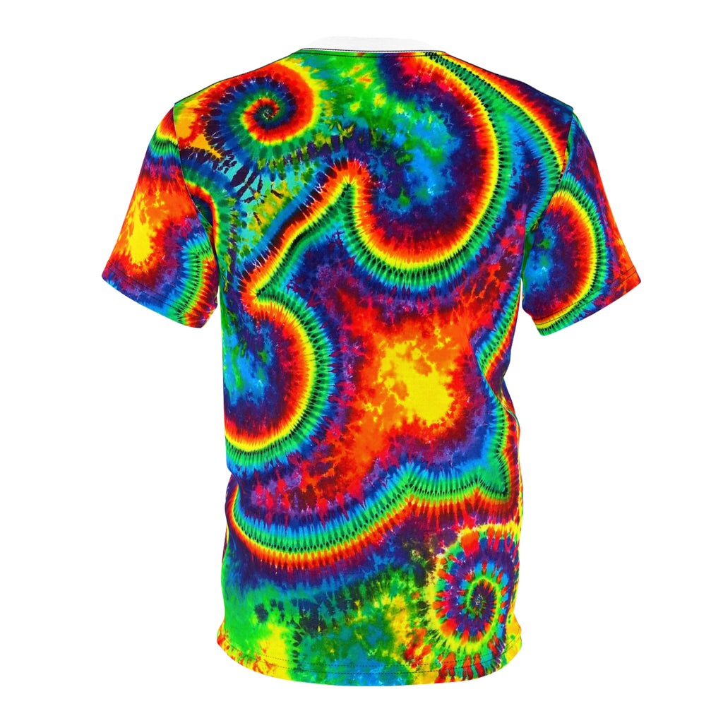 Om Symbol Rainbow Tie-Dye AOP Shirt | JamminOn