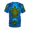Sea Turtle Family Tie-Dye AOP Shirt | JamminOn