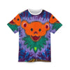 Orange Bear Radial Tie-Dye AOP Shirt - JamminOn