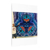 Cosmic Bear Mandala Tie-Dye Wall Art Canvas Print | JamminOn