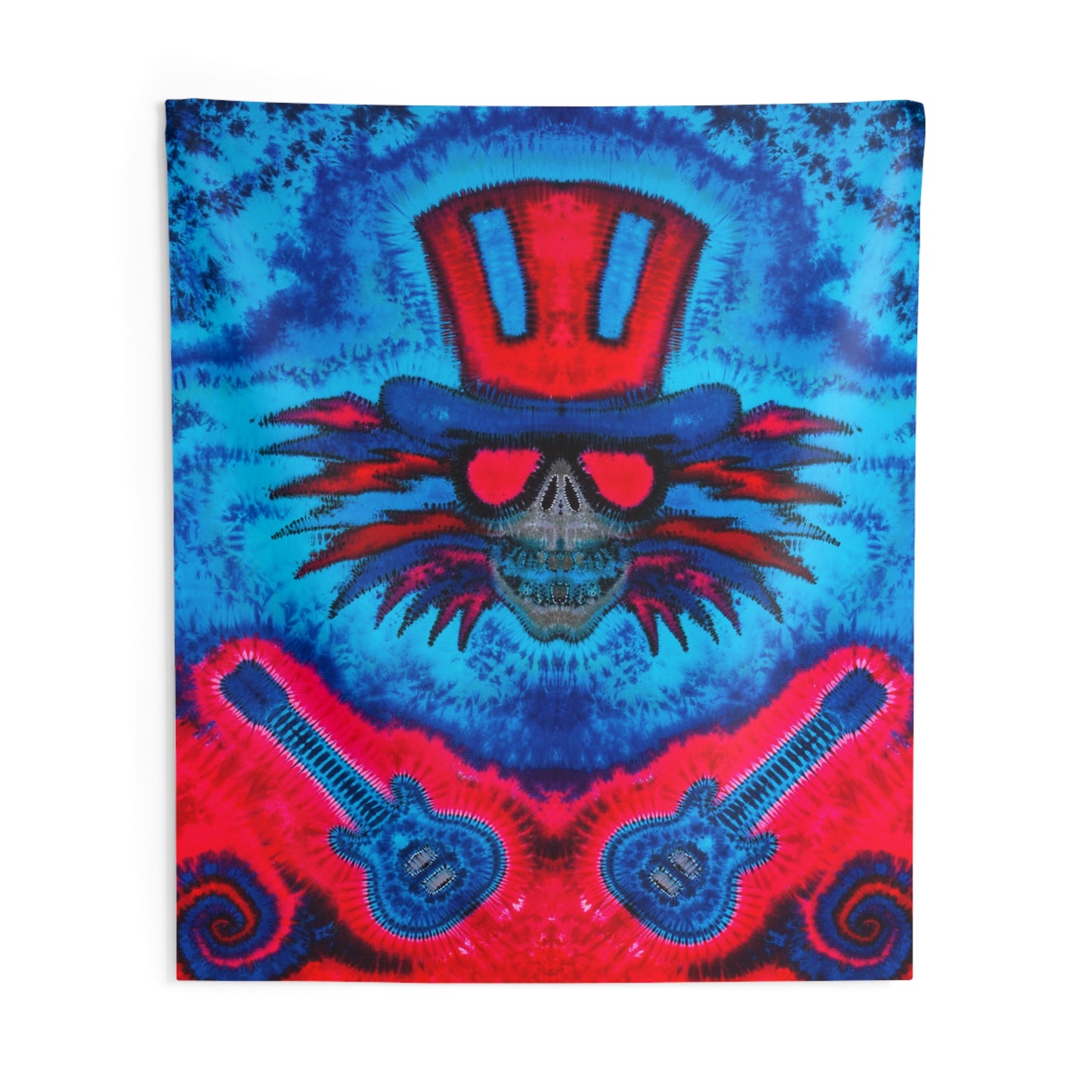 Uncle Sam Guitar Tapestry