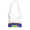 Alien Starburst Psychedelic Tie-Dye Tote Bag | JamminOn