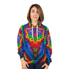 Purple Jerry Bear  Tie-Dye AOP Hoodie | JamminOn