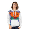 Orange Bear Radial Tie-Dye AOP Hoodie | JamminOn
