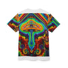 Psychedelic Mushroom Spiral Tie-Dye AOP Shirt - JamminOn