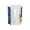 Cosmic Bear Mandala Psychedelic Tie-Dye Coffee Mug | JamminOn