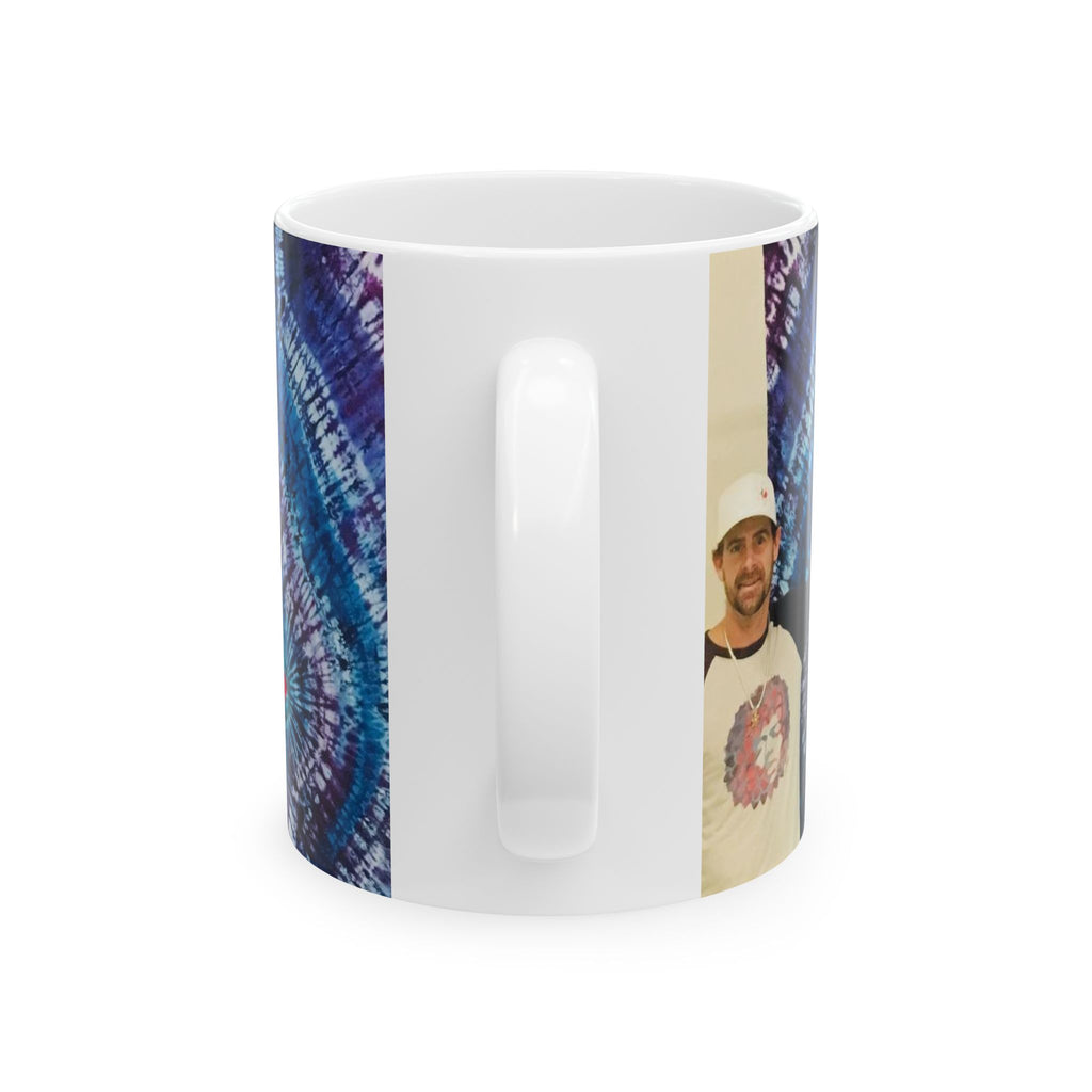 Cosmic Bear Mandala Psychedelic Tie-Dye Coffee Mug | JamminOn