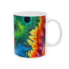 Rainbow Bear Full Spectrum Psychedelic Tie-Dye Coffee Mug | JamminOn