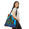 Buffalo Skull Tie-Dye Tote Bag | JamminOn