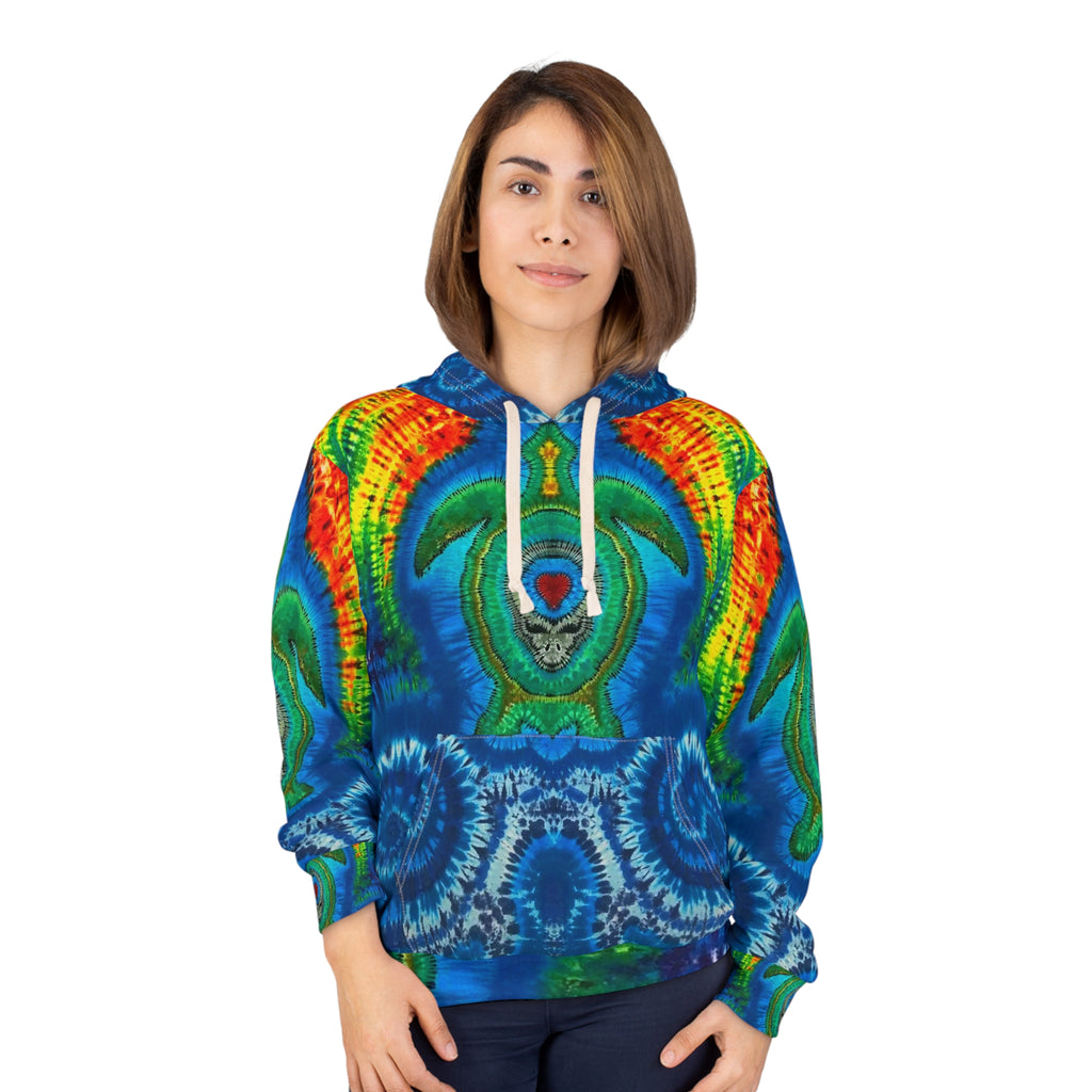 Aloha Honu Sea Turtle Tie-Dye AOP Hoodie | JamminOn