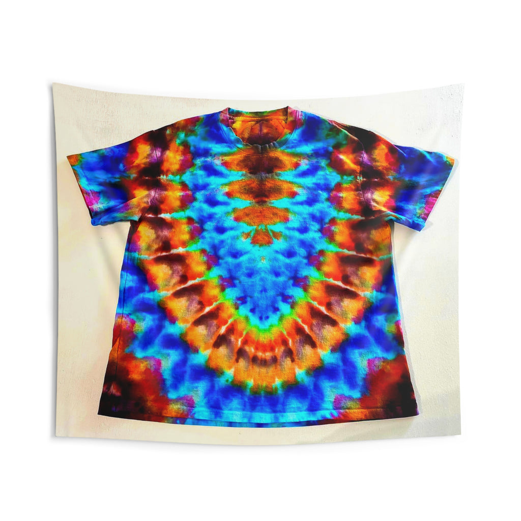 Ice Dye Abstract Tie-Dye Wall Tapestry | JamminOn