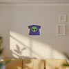 Alien Starburst Tie-Dye Wall Art Canvas Print | JamminOn