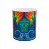 Honu the Hawaiian Sea Turtle Tie-Dye Ceramic Mug | JamminOn