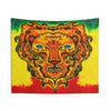 Rasta Lion Tie-Dye Wall Tapestry | JamminOn