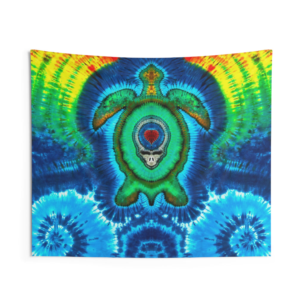 Hawaiian HONU Tie-Dye Wall Tapestry | JamminOn
