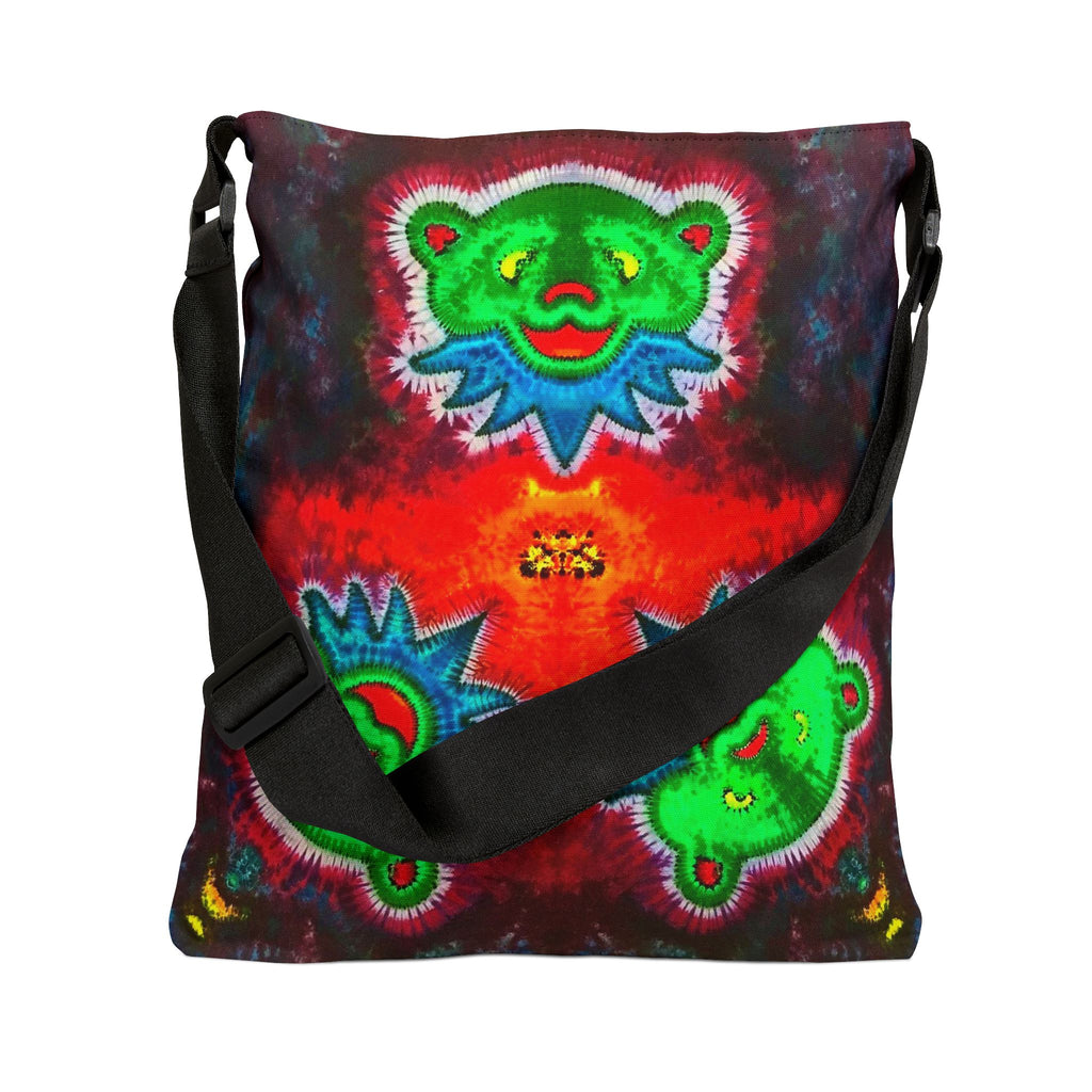 Triple Dancing Bears Tie-Dye Tote Bag | JamminOn