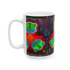 Triple Dancing Bears Tie-Dye Ceramic Mug | JamminOn