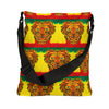 Rasta Lion Tie-Dye Tote Bag | JamminOn