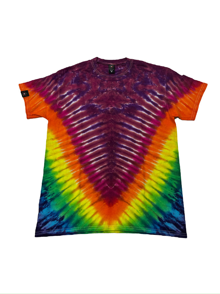 Rainbow V Tie- Dye MD