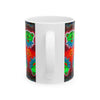 Triple Dancing Bears Tie-Dye Ceramic Mug | JamminOn