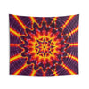 Purple Gold Starburst Tie-Dye Wall Tapestry | JamminOn