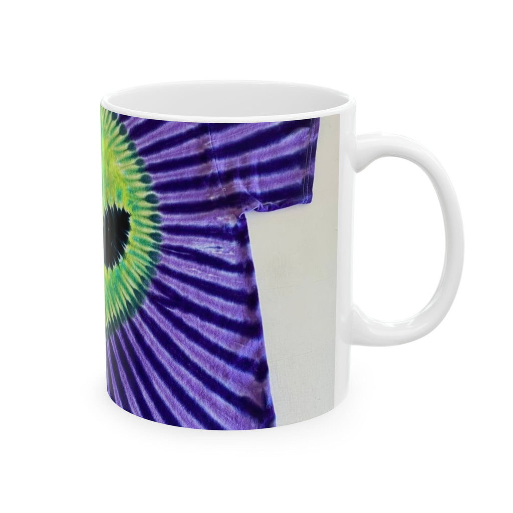 Alien Starburst Psychedelic Tie-Dye Coffee Mug | JamminOn