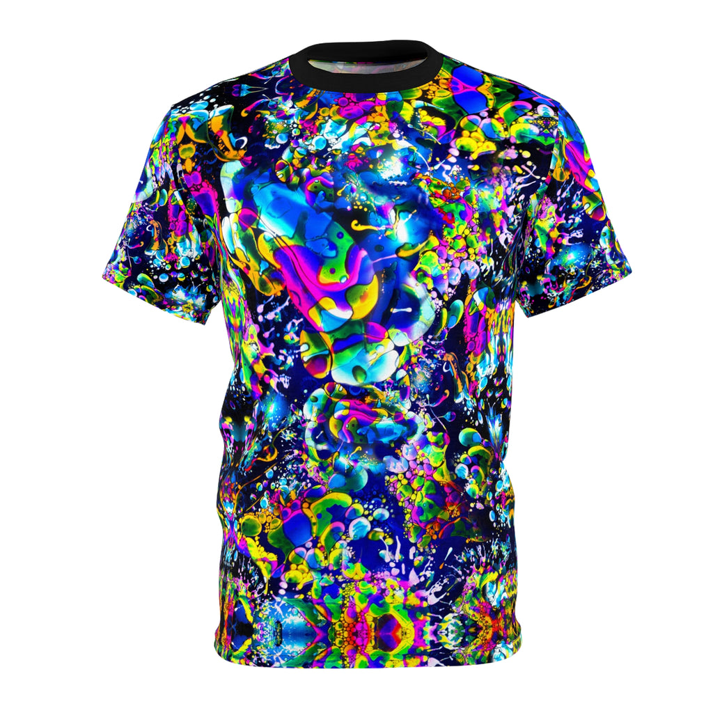 Rainbow Liquid Light All Over Print Shirt JamminOn