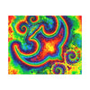 Om Symbol Rainbow Tie-Dye Canvas Print | JamminOn