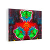 Triple Dancing Bears Tie-Dye Canvas Print | JamminOn
