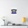 Alien Starburst Tie-Dye Wall Art Canvas Print | JamminOn