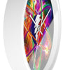 Psychedelic Tie-Dye Wall Clock | JamminOn Festival Home Decor