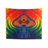 Psychedelic Mushroom Mandala Tie-Dye Wall Tapestry | JamminOn