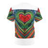 Chevron Rainbow Heart Tie-Dye AOP Shirt - JamminOn