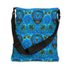 Peace Sign Fire Tie-Dye Tote Bag | JamminOn