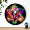 Psychedelic Tie-Dye Wall Clock | JamminOn Festival Home Decor