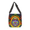 Stealie Skull Bear Heart Tie-Dye Tote Bag | JamminOn