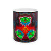 Triple Dancing Bears Tie-Dye Ceramic Mug | JamminOn