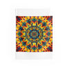 Lions Mane Fire Mandala Tie-Dye Tapestry | JamminOn